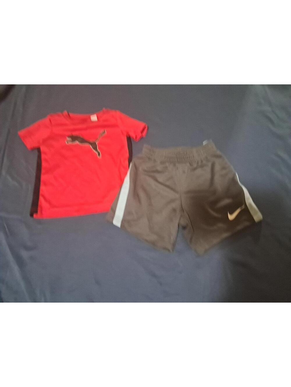 Baby Boys 3-6 Months Athletic Shorts And Shirt Puma‎ And Nike